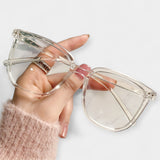 Kvadratna očala z zaščito pred modro svetlobo