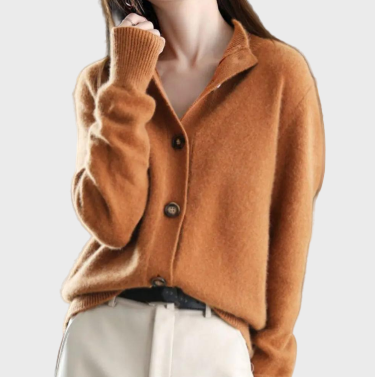 Elegantna – Udobna pletena jopica za vsakodnevno nošenje