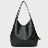Anica - Retro Leather Handbag