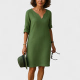 Obleka Clara – Brezskrbna eleganca za poletne dni