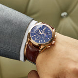 Luksuzna ura z ročno izdelanim paščkom