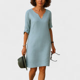 Obleka Clara – Brezskrbna eleganca za poletne dni