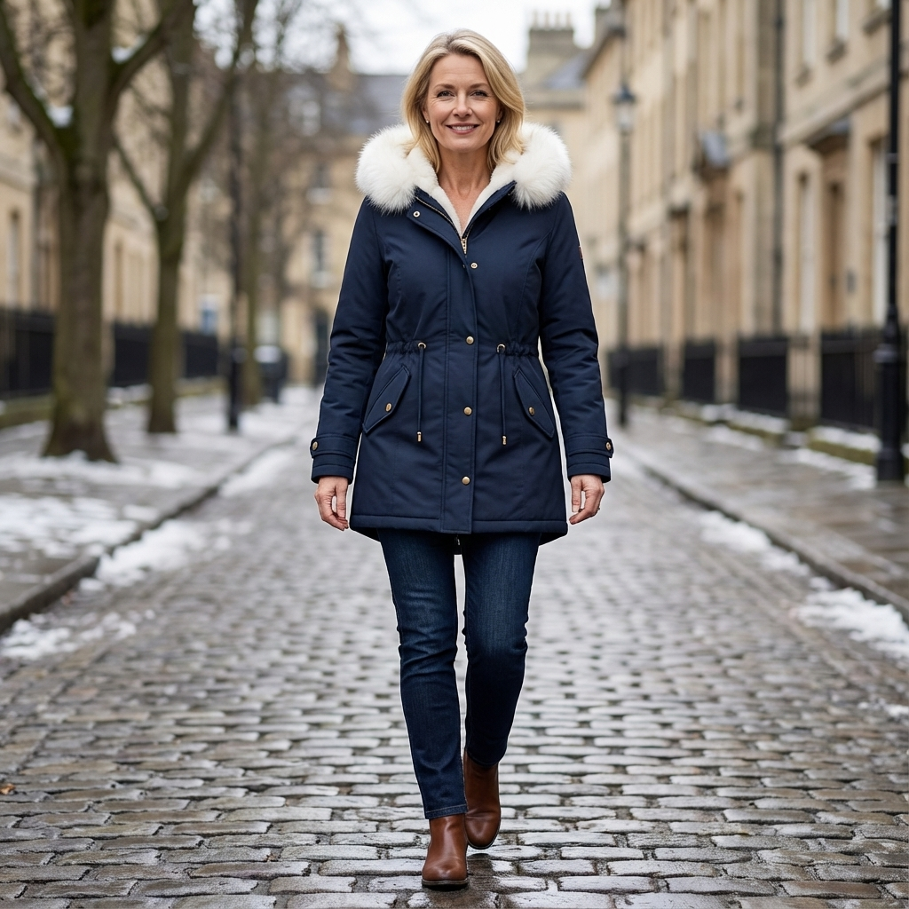 Marie - Eleganten zimski plašč