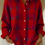 Ana™ – Mehek karirast pleten jopič