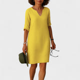 Obleka Clara – Brezskrbna eleganca za poletne dni