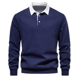 Emil™ | Elegantne dolge rokave Poloshirt meestele