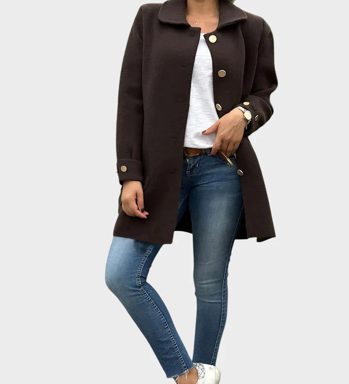 Gaja - Oversize plašč z dolgimi rokavi