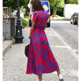 Julia – Elegantna obleka z V-izrezom in oblikovalnim krojem