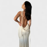 Halina - Midi obleka s korzetom