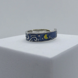 Starry Bond – Van Gogh prstana za pare