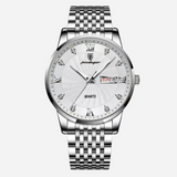 Poslovna moška ura iz nerjavečega jekla